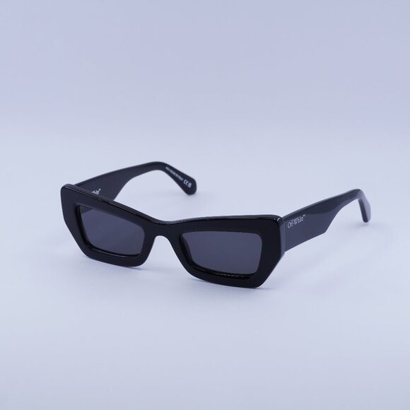 ?️New Off-White OERI137 AURORA 1007 Sunglasses - Black Frame, Dark Grey Lenses main image 5